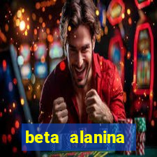 beta alanina aumenta a pressao